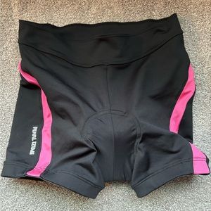 Pearl Izumi 4” women’s bike shorts- never worn
